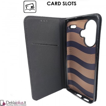 Telone dirbtinos odos dėklas - juodas (Xiaomi Redmi Note 13 Pro Plus) Telone dirbtinos odos dėklas - juodas (Xiaomi Redmi Note 13 Pro Plus)